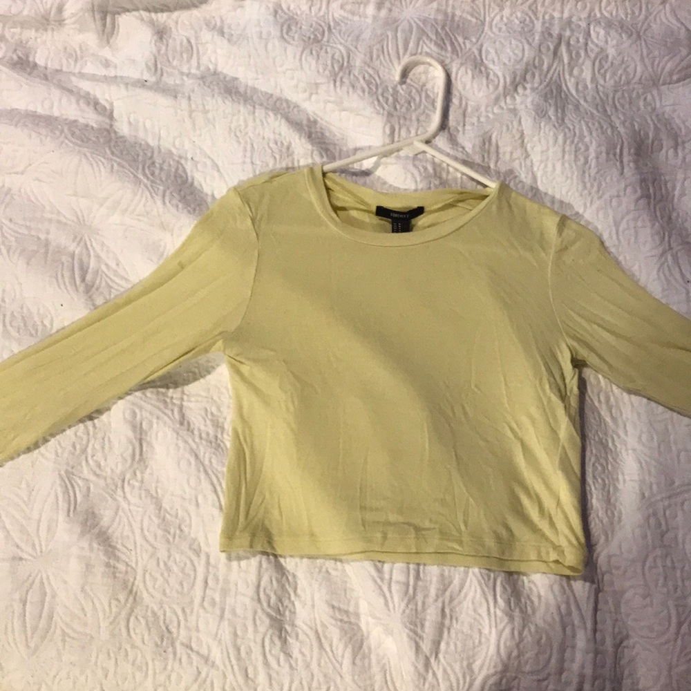 Forever 21 yellow long sleeve